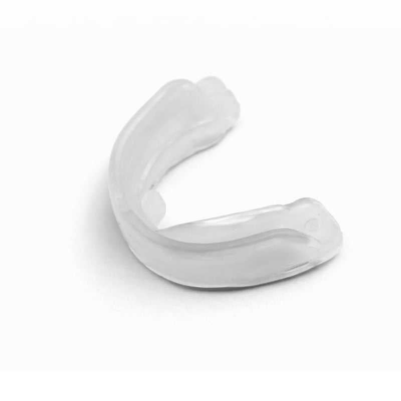 Hard MRC Myosa teeth grinding trainer appliance by Myofunctional Research Co. designed for jaw stabilization and teeth protection.