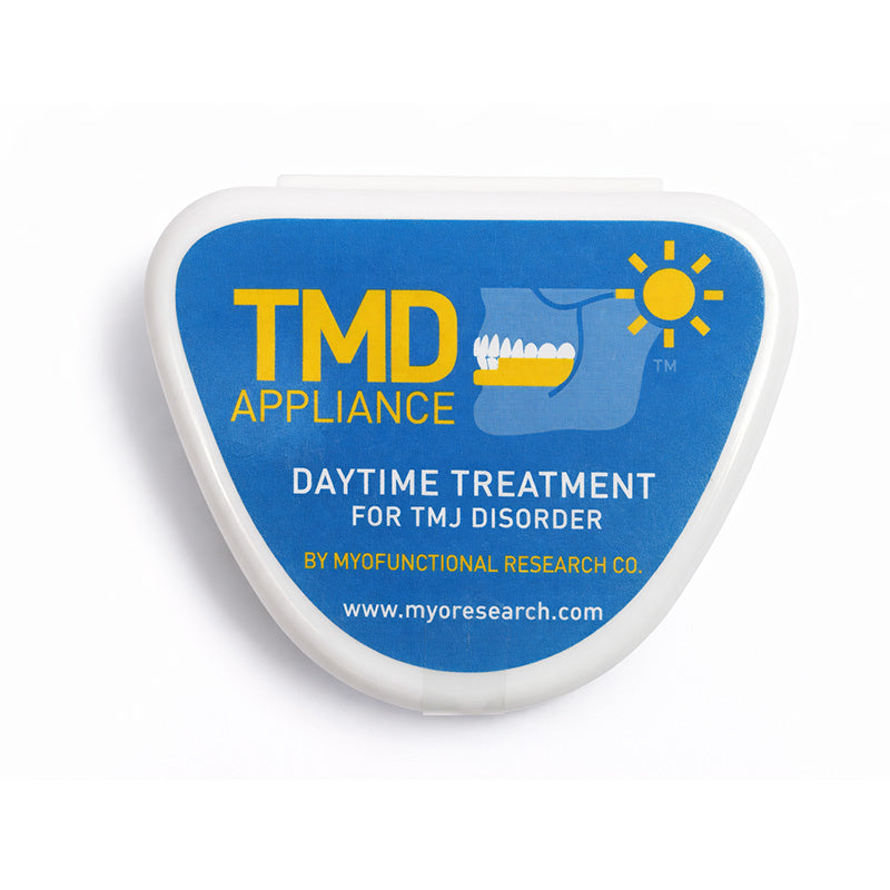 Myofunctional Research Co. MRC Trainer Series TMD Appliance, customizable daytime trainer appliance for jaw and TMJ support.