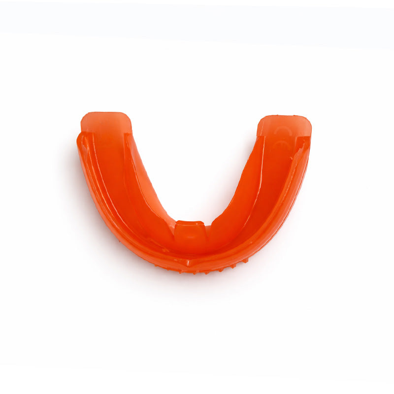 Orange MRC Trainer T4B appliance for braces, a myofunctional trainer appliance designed for orthodontic support.