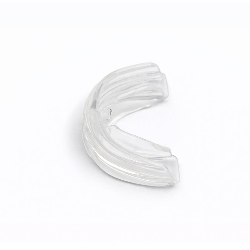 Clear MRC Trainer T4B2 for braces Class II, orthodontic appliance designed for myofunctional therapy, by Myofunctional Research Co.