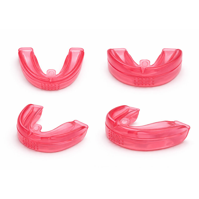 Myofunctional Research Co. MRC Trainer T4K for Kids Phase 1 soft pink appliance, designed for child orthodontic therapy.