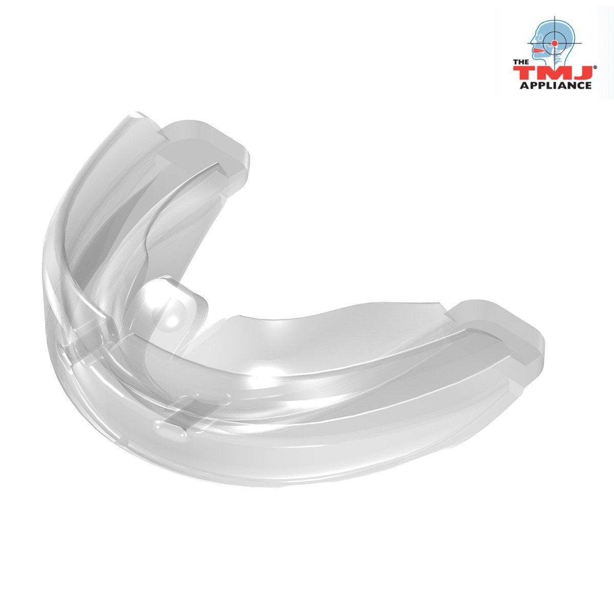 Clear MRC Trainer TMJ Appliance from Myofunctional Research Co. designed for jaw and TMJ pain relief.