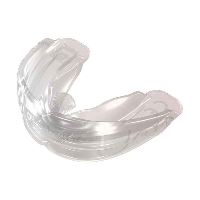 Clear MRC Myoretainr Stage 1 orthodontic appliance trainer appliance by Myofunctional Research Co. for orthodontic support.