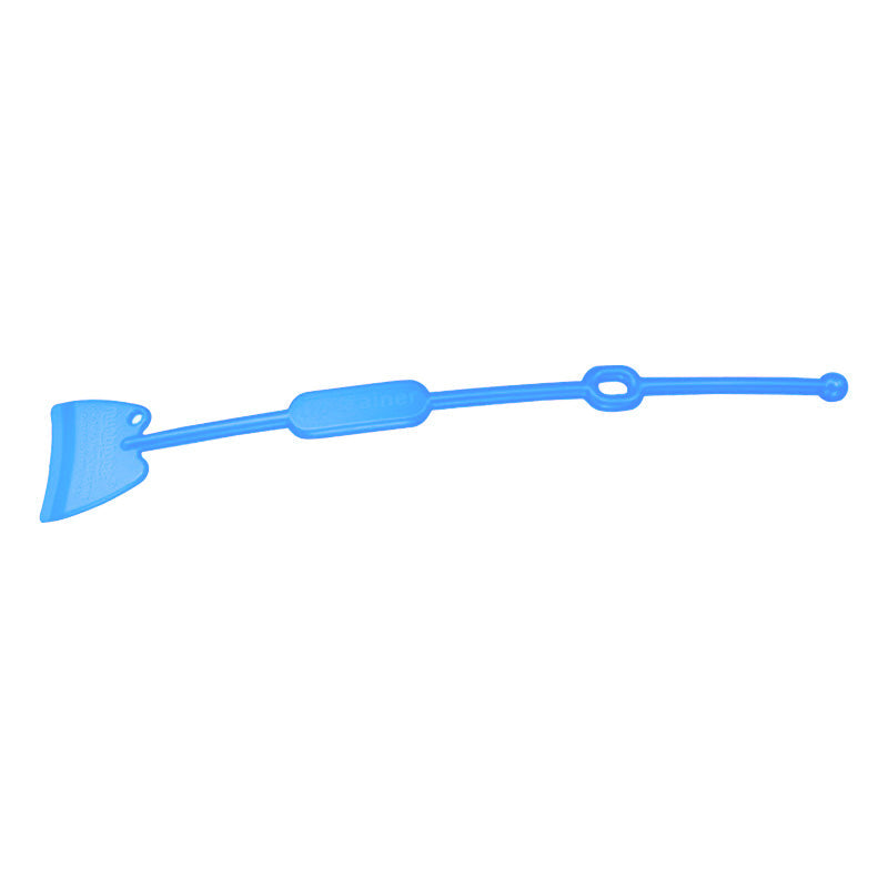Blue MRC Myotalea Lip Trainer appliance used for myofunctional therapy and lip sealing exercises.