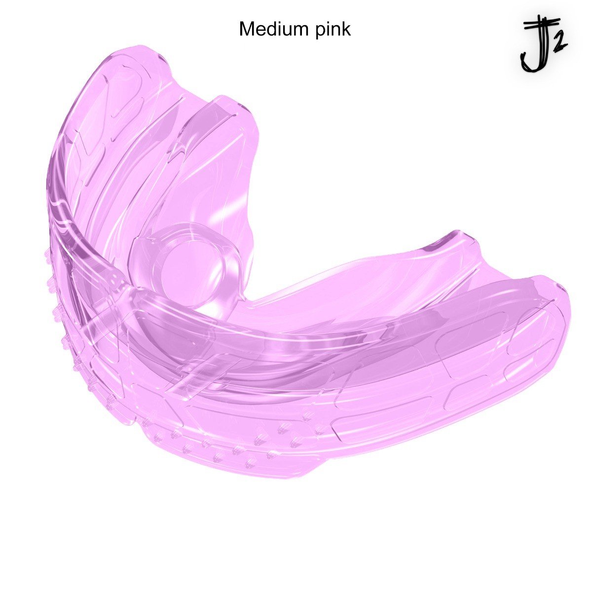 Blue Myobrace Trainer Appliance for Juniors by Myofunctional Research Co., used for orthodontic training and splint therapy.