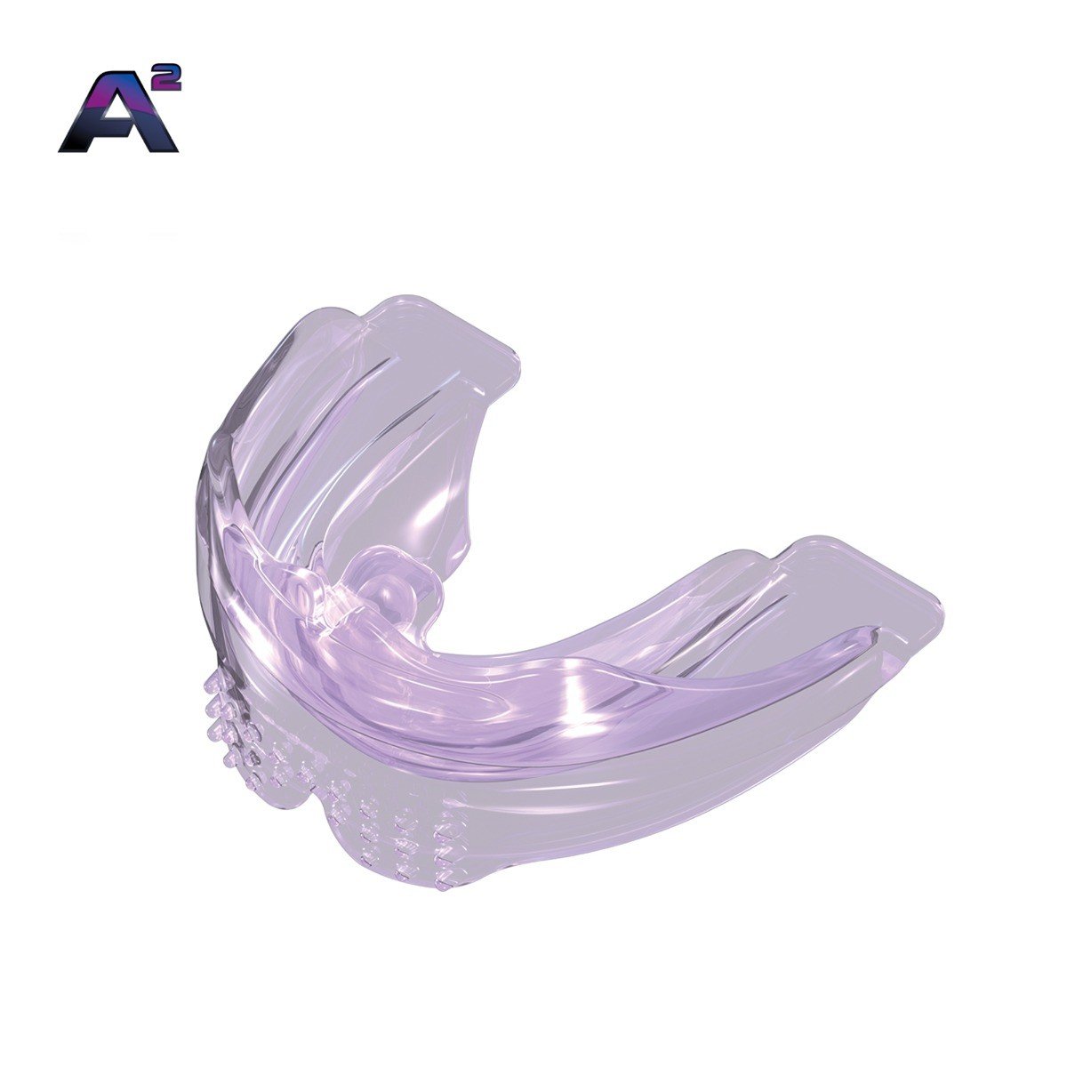 Clear MRC Myobrace trainer appliance for adults, stage 1, used for orthodontic and myofunctional therapy.