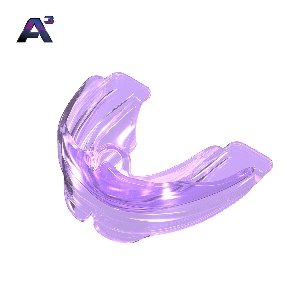 Clear MRC Myobrace trainer appliance for adults, stage 1 splint, designed for orthodontic and myofunctional therapy.