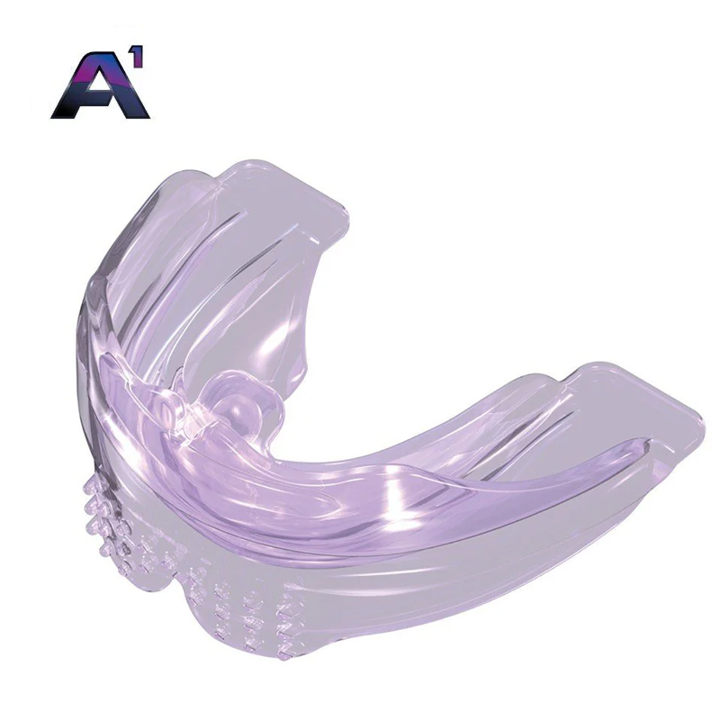 Clear MRC Myobrace trainer appliance for adults, stage 1, designed for orthodontic and myofunctional therapy.
