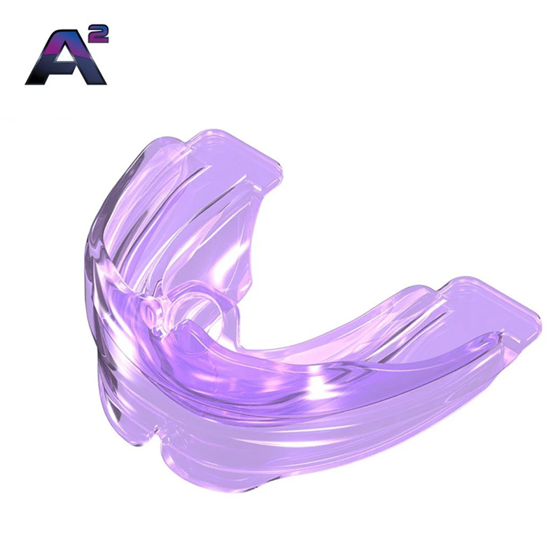 Clear MRC Myobrace trainer appliance for adults, stage 1 splint, used for orthodontic correction and oral health improvement.