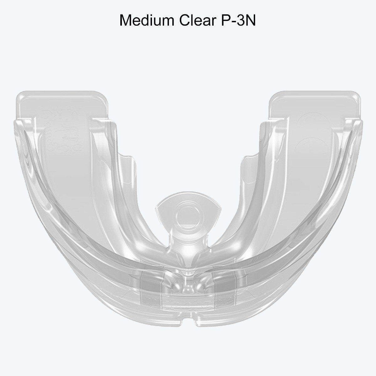 Myobrace Permanent Dentition Class III trainer appliance from Myofunctional Research Co. in medium green for orthodontic correction.