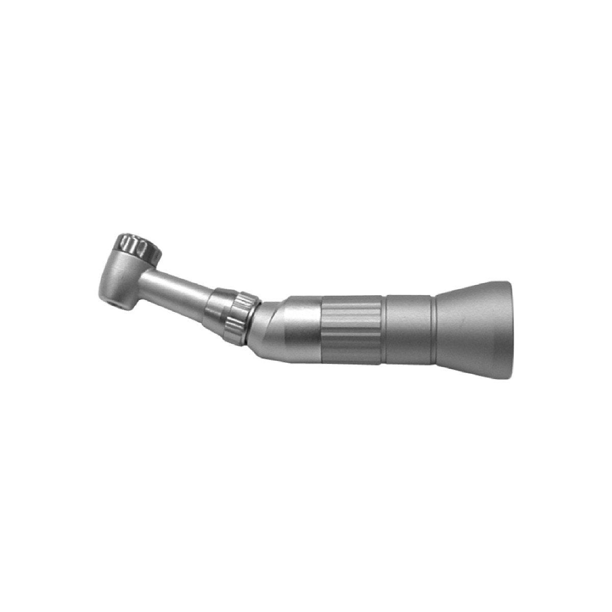 Nakamura Dental ND Contra Angle Push Button Handpiece for dental procedures, featuring ergonomic design and easy push button operation.