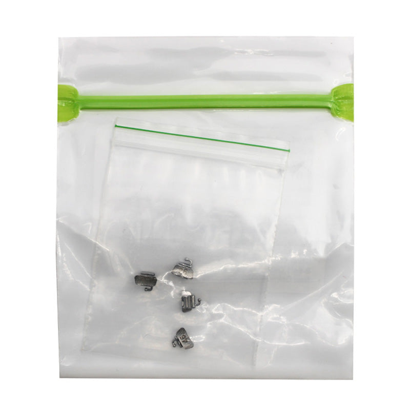 OrthoClassic MBT/Roth .018 bondable orthodontic tubes for first molar, right side, five-piece set, suitable for dental braces.