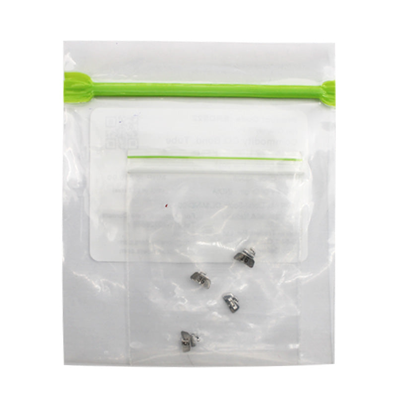 OrthoClassic MBT/Roth .018 bondable tubes for first molar on upper right, five-piece pack, orthodontic appliance components