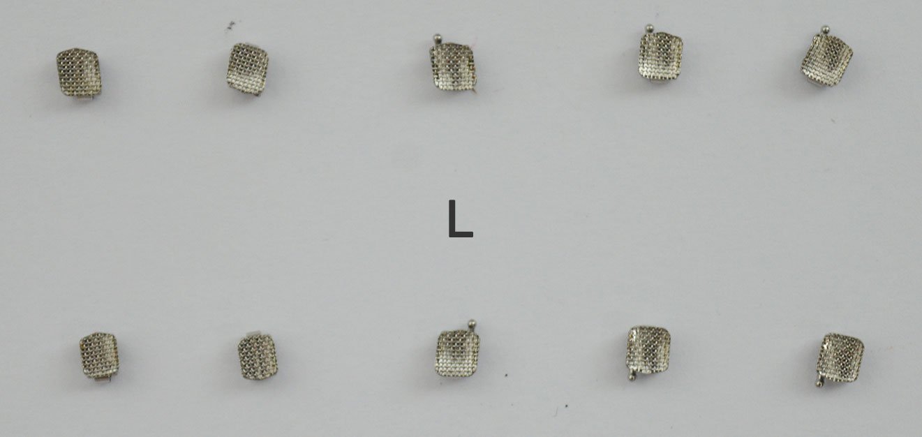 Osstem Yes Metal SL Bracket (SLB) by Osstem Orthodontics, inter-active metal orthodontic bracket for braces treatment.