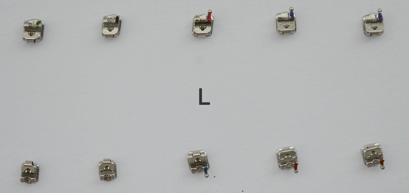 Osstem Yes Metal SL Bracket by Osstem Orthodontics, inter-active metal orthodontic bracket for braces treatment.