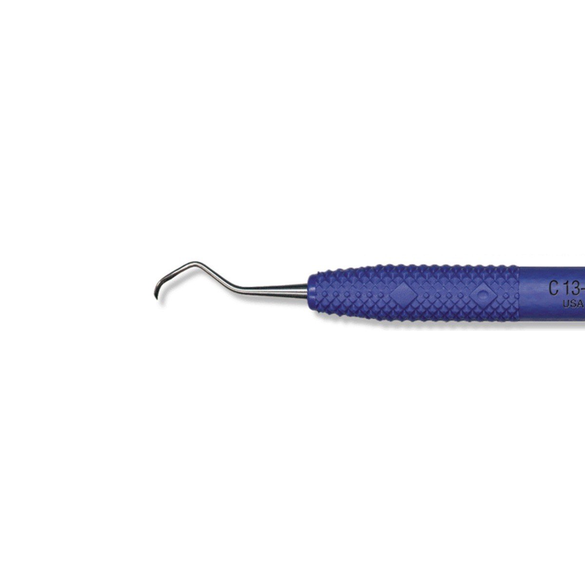 PDT Columbia 13-14 Nautical Blue periodontal dental instrument, clear blue color, designed for periodontal treatments