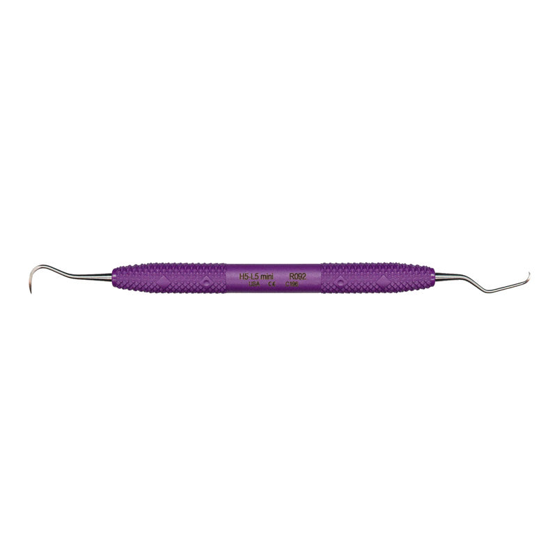 PDT Cruise H5-L5 Mini Scaler and Curette for periodontal treatment, shown in a clear image, used by dental professionals