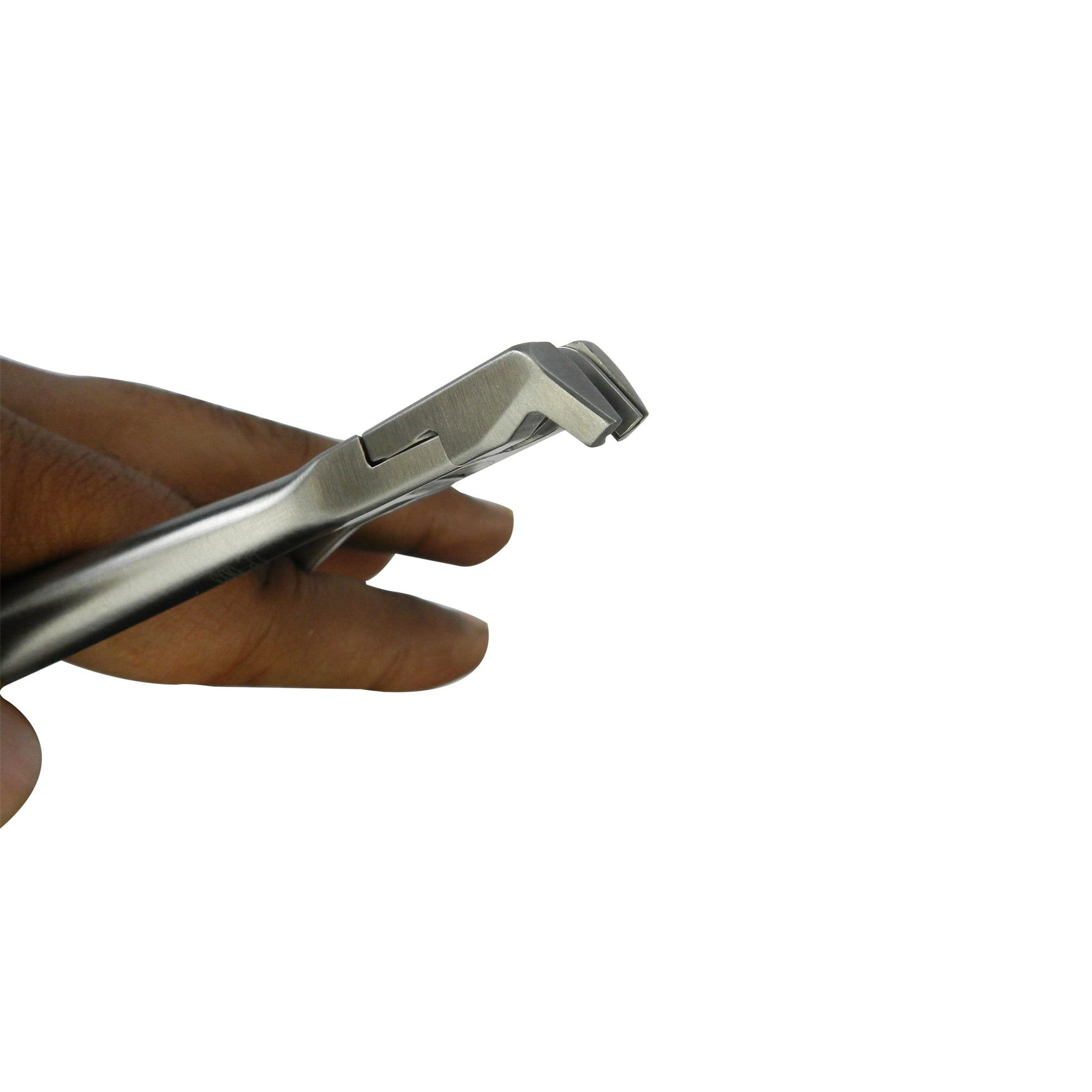 Rabbit Force RF Flush Distal End Cutter, stainless steel surgical cutting tool with precision blades for delicate procedures.