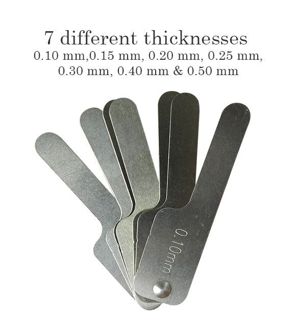 Rabbit Force RF Orthodontic IPR Gauge Kit with precision IPR tools for dental orthodontic procedures, displayed on a clean background.