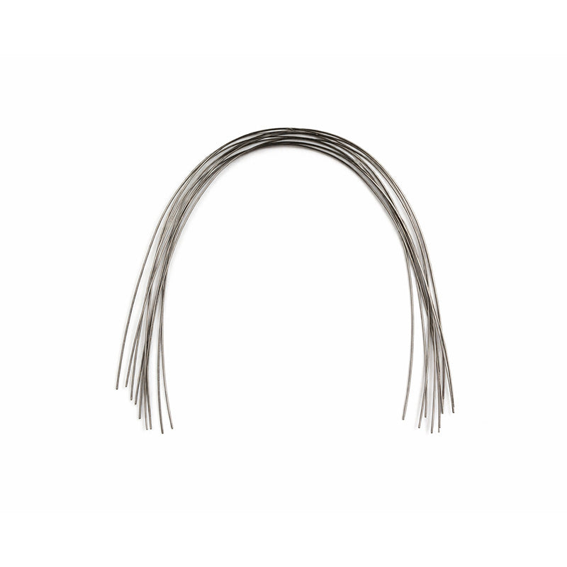 Rabbit Force RF Ortho Niti preformed wire ovoidform, nickel titanium orthodontic wire for dental alignment, visible in the image.