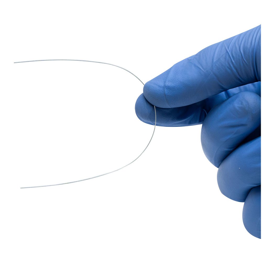 Rabbit Force RF SS Preformed Wire, stainless steel wire for orthodontic use, shown in the Euroform 012 upper configuration.