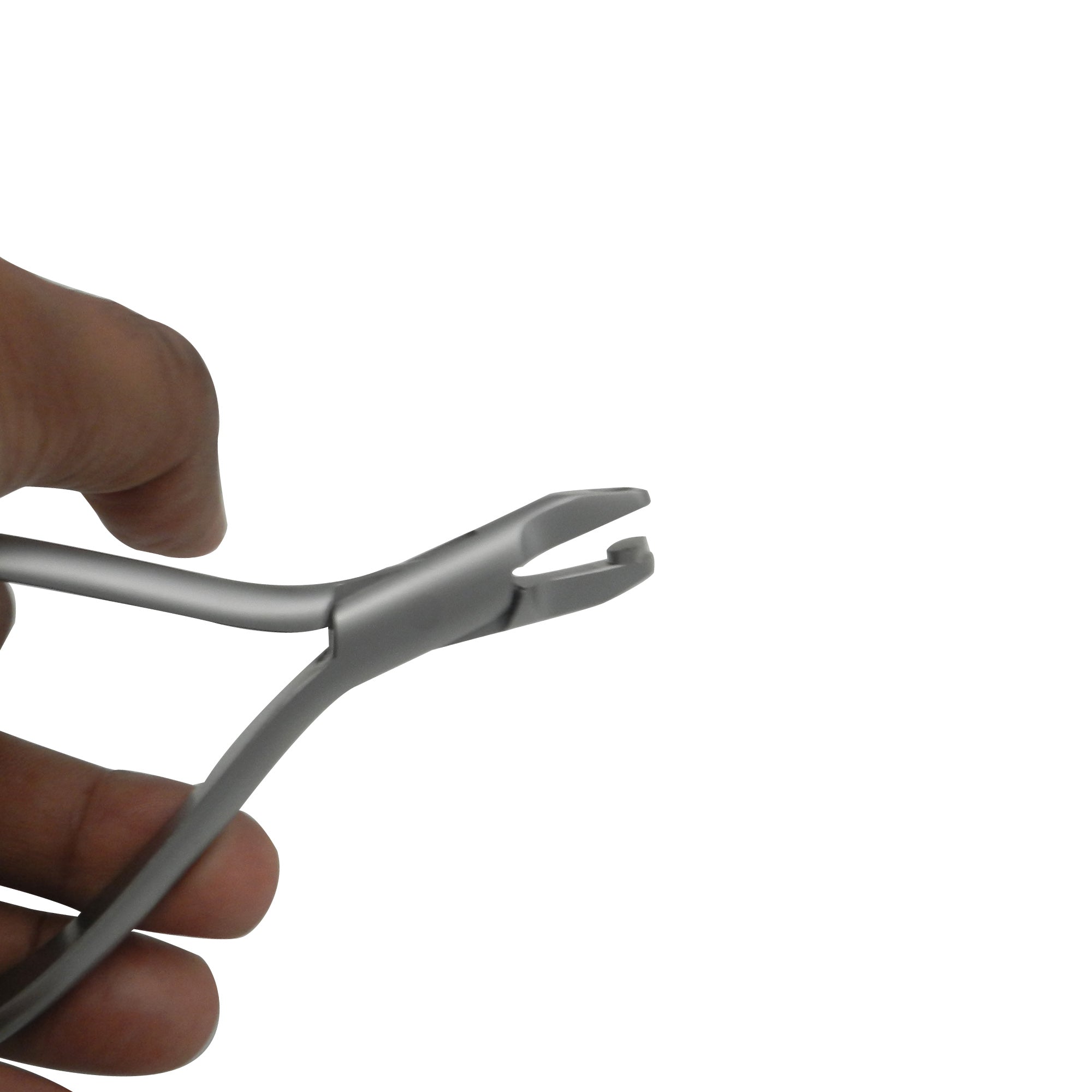 RMO Aligner Pliers with hole punch tool for dental aligner adjustments, featuring ergonomic handles and precise punching mechanism.