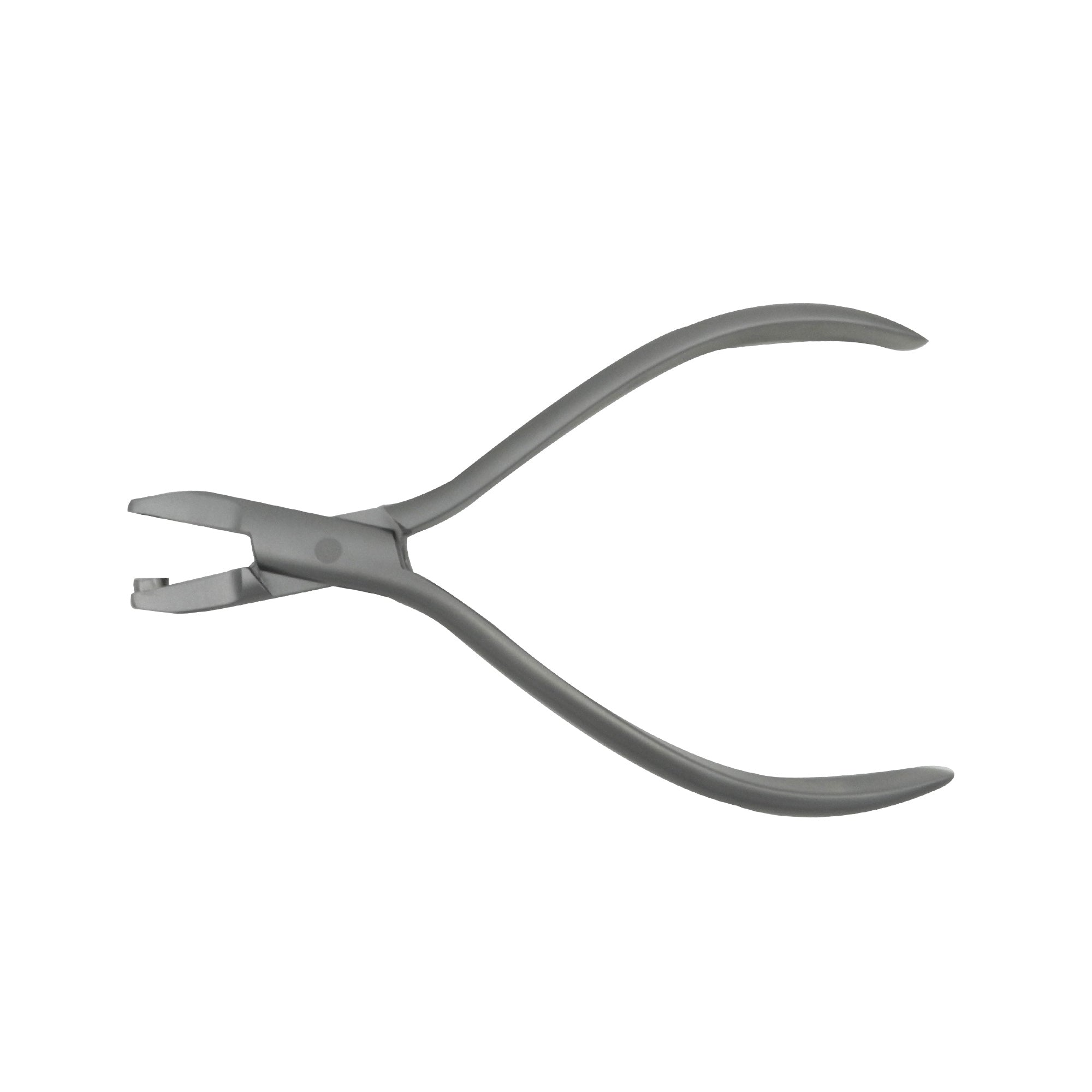 RMO Aligner Pliers Hole Punch tool with ergonomic handles for dental orthodontic work, shown in close-up.