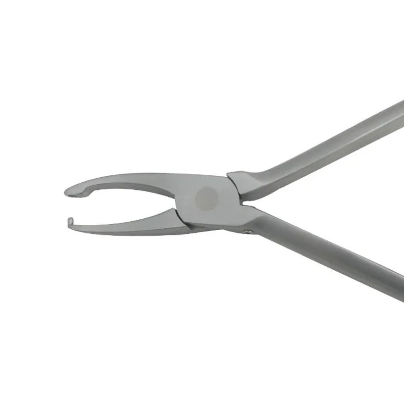 RMO Retention Dimple Aligners Pliers for dental aligner adjustments, with ergonomic handles and precision tips.