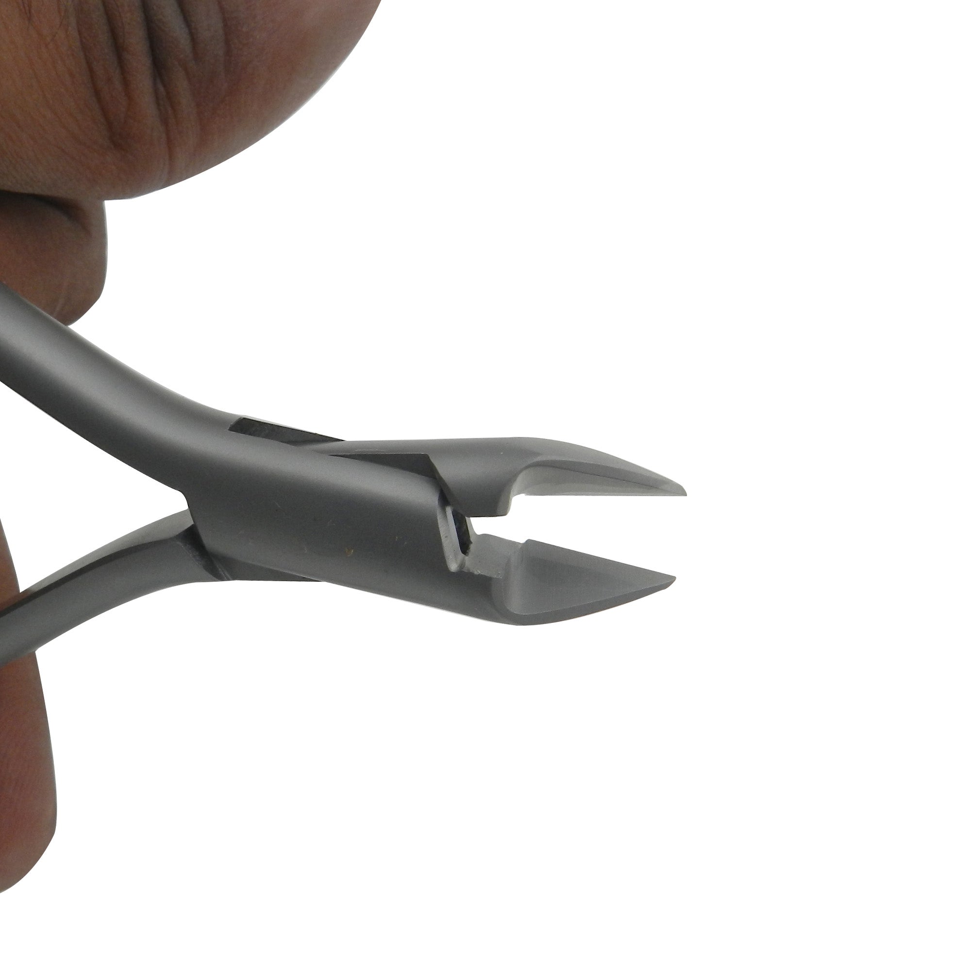 RMO Pin and Ligature Cutter Standard showing stainless steel blades and ergonomic handle for precise dental instrument cutting.