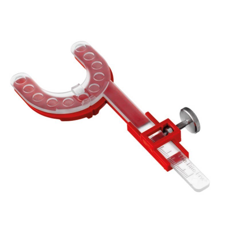 Scheu Bite Fix Bite Registration and Occlusion Trainer accessory, thermoforming material for dental bite registration.