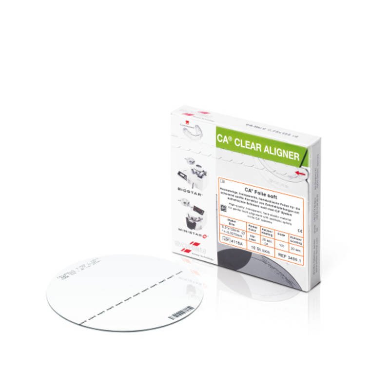Scheu-Dental Scheu CA® Hard Foil, 0.75 x 125 mm, dental foil for precise dental procedures, shown in the image.