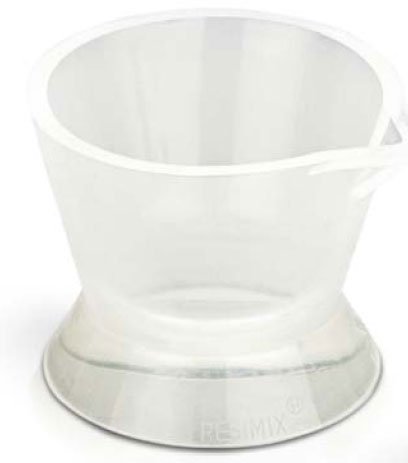 Scheu Resimix Bowl 5 ml from Scheu-Dental, impression tray and materials for dental impressions, shown in the image.