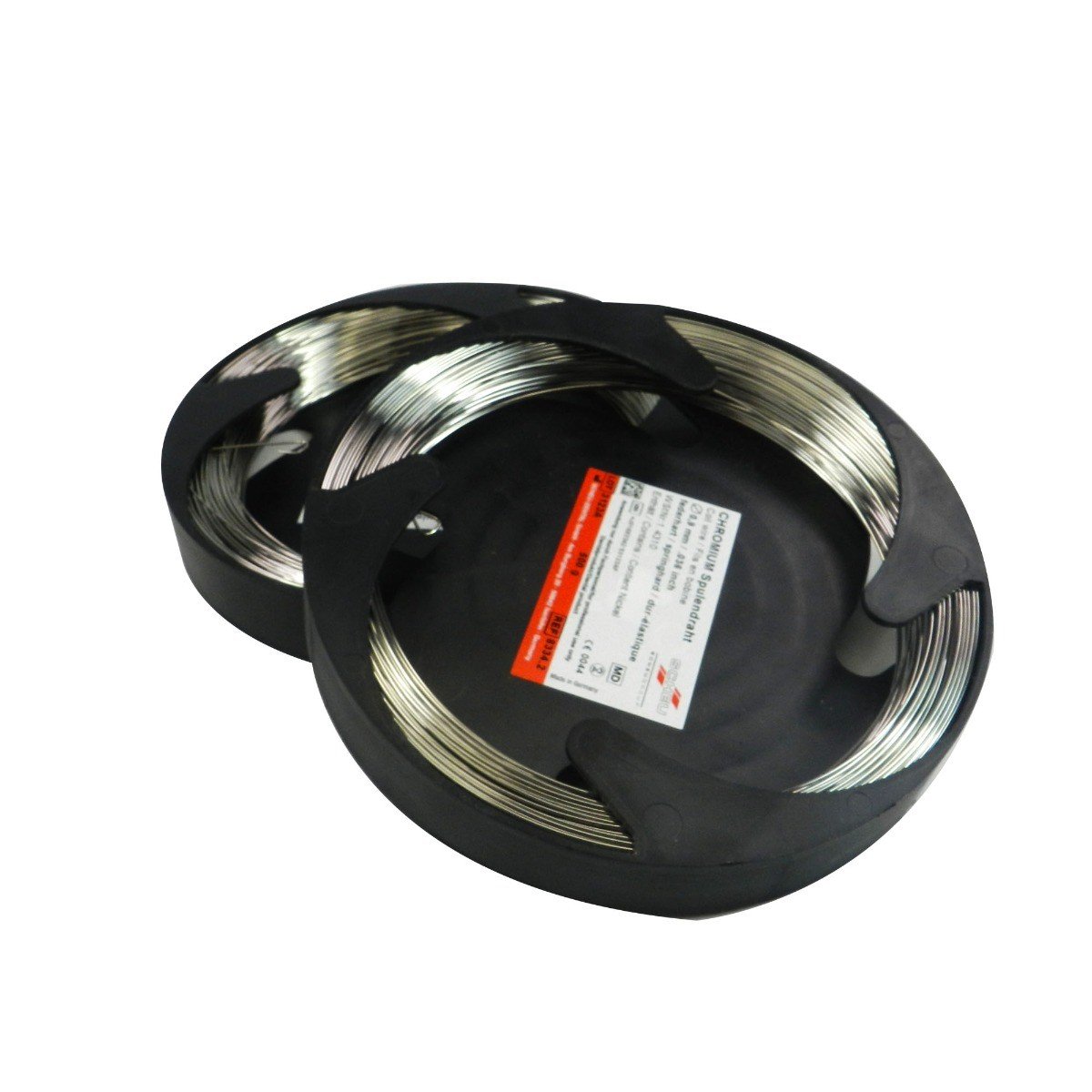 Scheu-Dental Chromium Spring Hard Laboratory Wire, 0.7 mm diameter, 500 grams, used for dental laboratory applications.