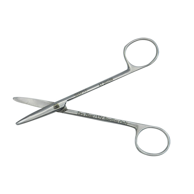 Shree Orthodontics band cutting scissors with TC tips, stainless steel dental scissors for precise orthodontic band trimming.