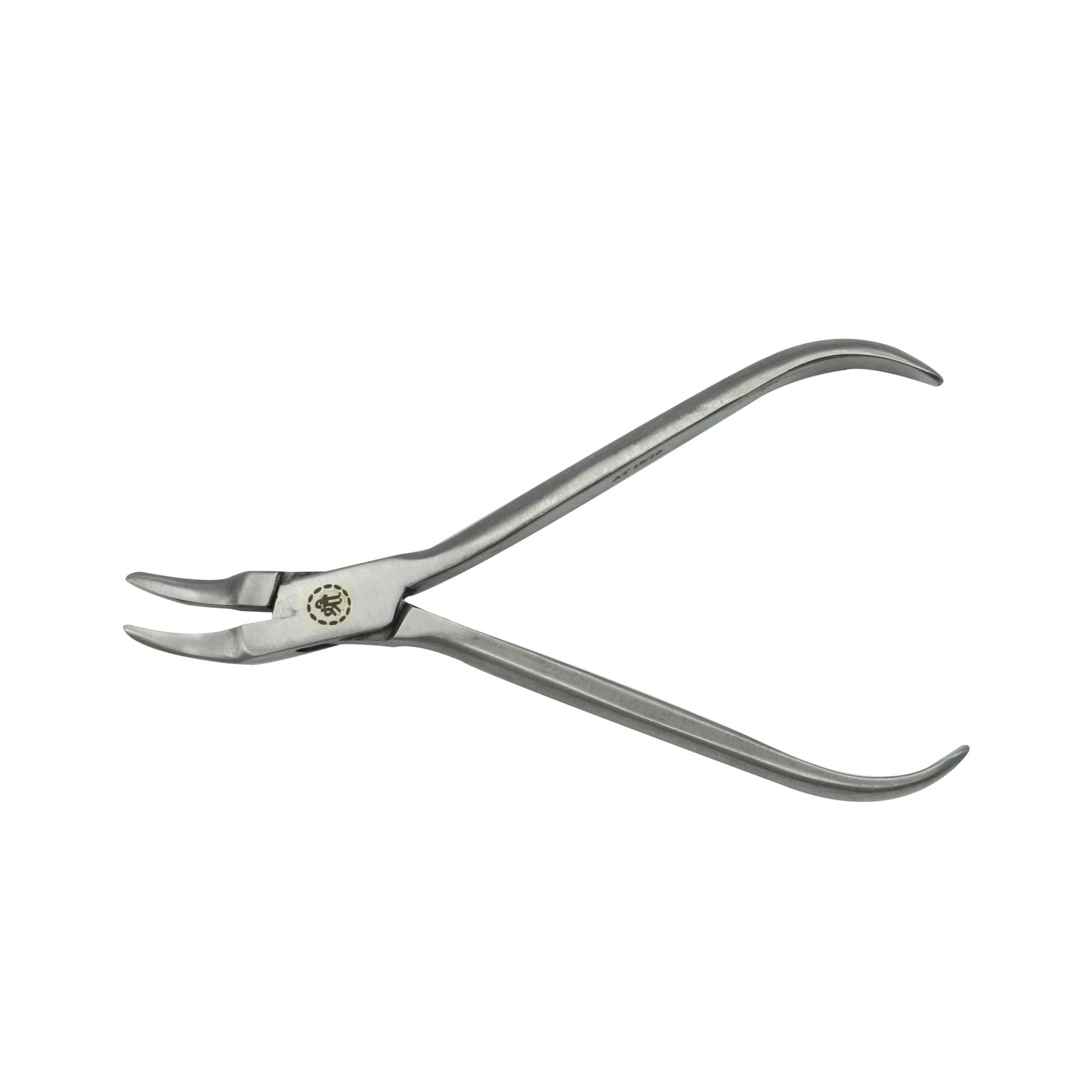 Shree Orthodontics Band Contouring Gorden Style Plier used for orthodontic banding and contouring in dental procedures.