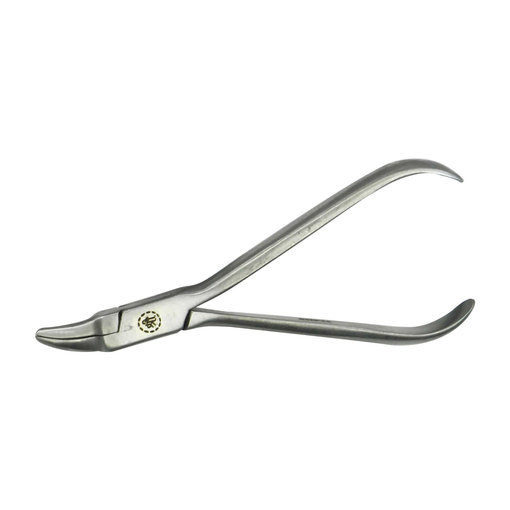 Shree Orthodontics banding contouring plier used for orthodontic band placement and shaping in dental procedures.