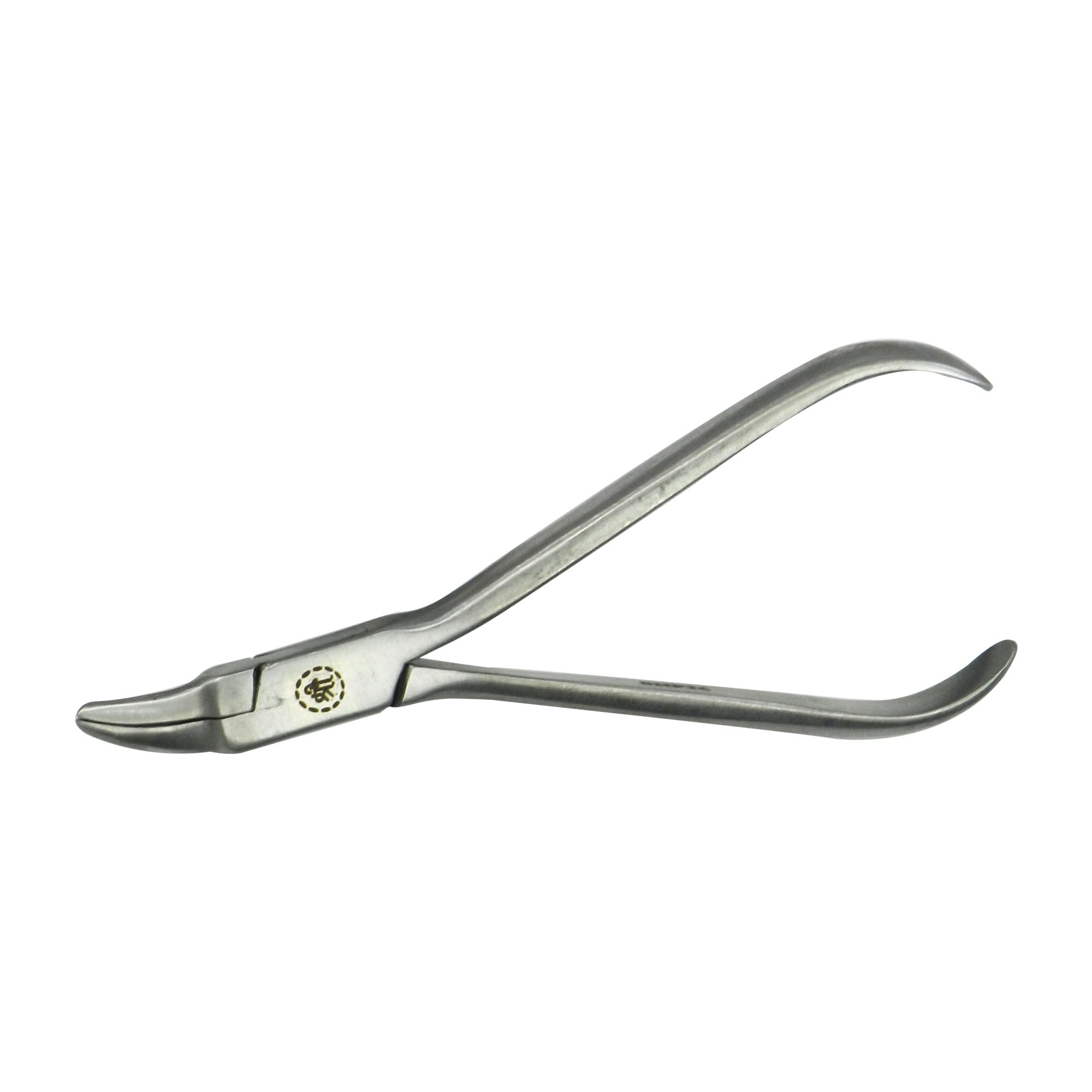 Shree Orthodontics banding contouring plier used for orthodontic band placement and shaping in dental procedures.
