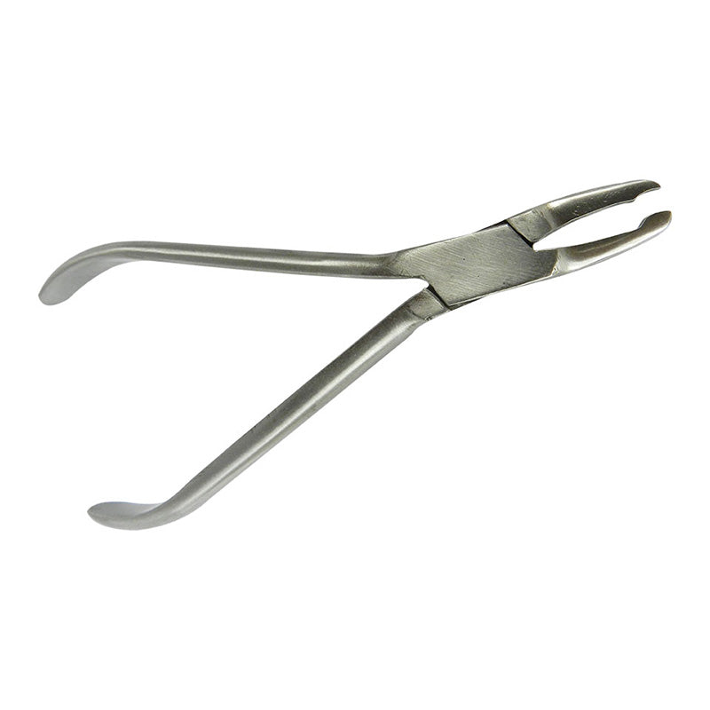 Shree Orthodontics Banding Contouring Plier Johnson Style with flat oval tips for orthodontic band shaping and contouring.