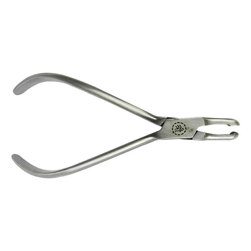 Shree Crown Contouring Plier by Shree Orthodontics for banding, with a sleek metal design suitable for dental orthodontic work.