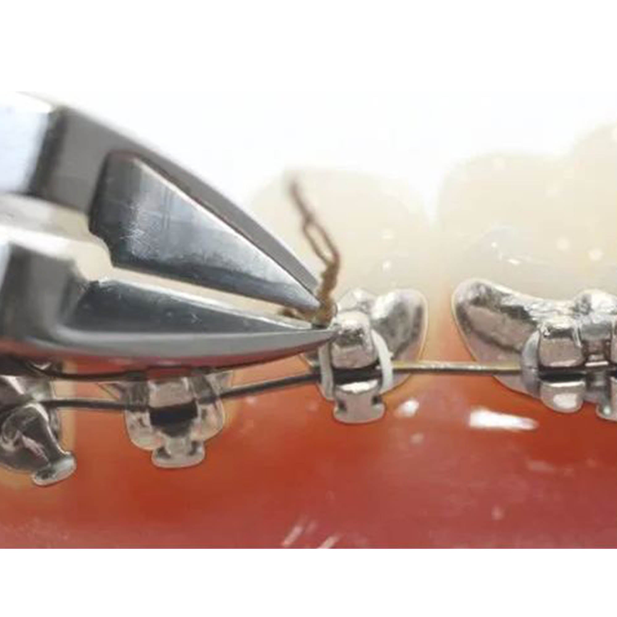 Shree Orthodontics Archwire Cutter with ergonomic handles for precise cutting of orthodontic wires.