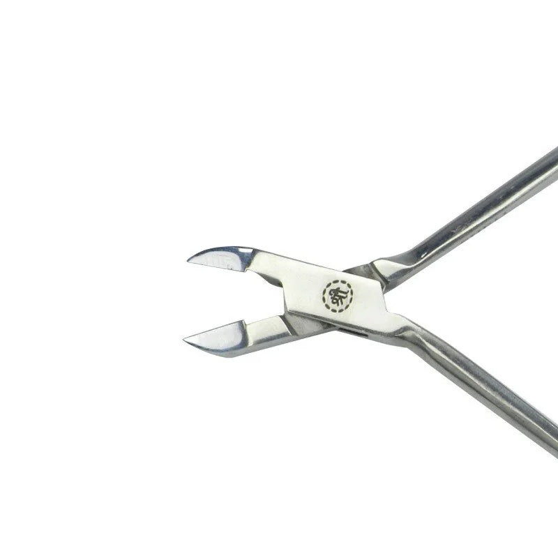 Shree Orthodontics Pin & Ligature Cutter with stainless steel blades, designed for precise orthodontic wire cutting.