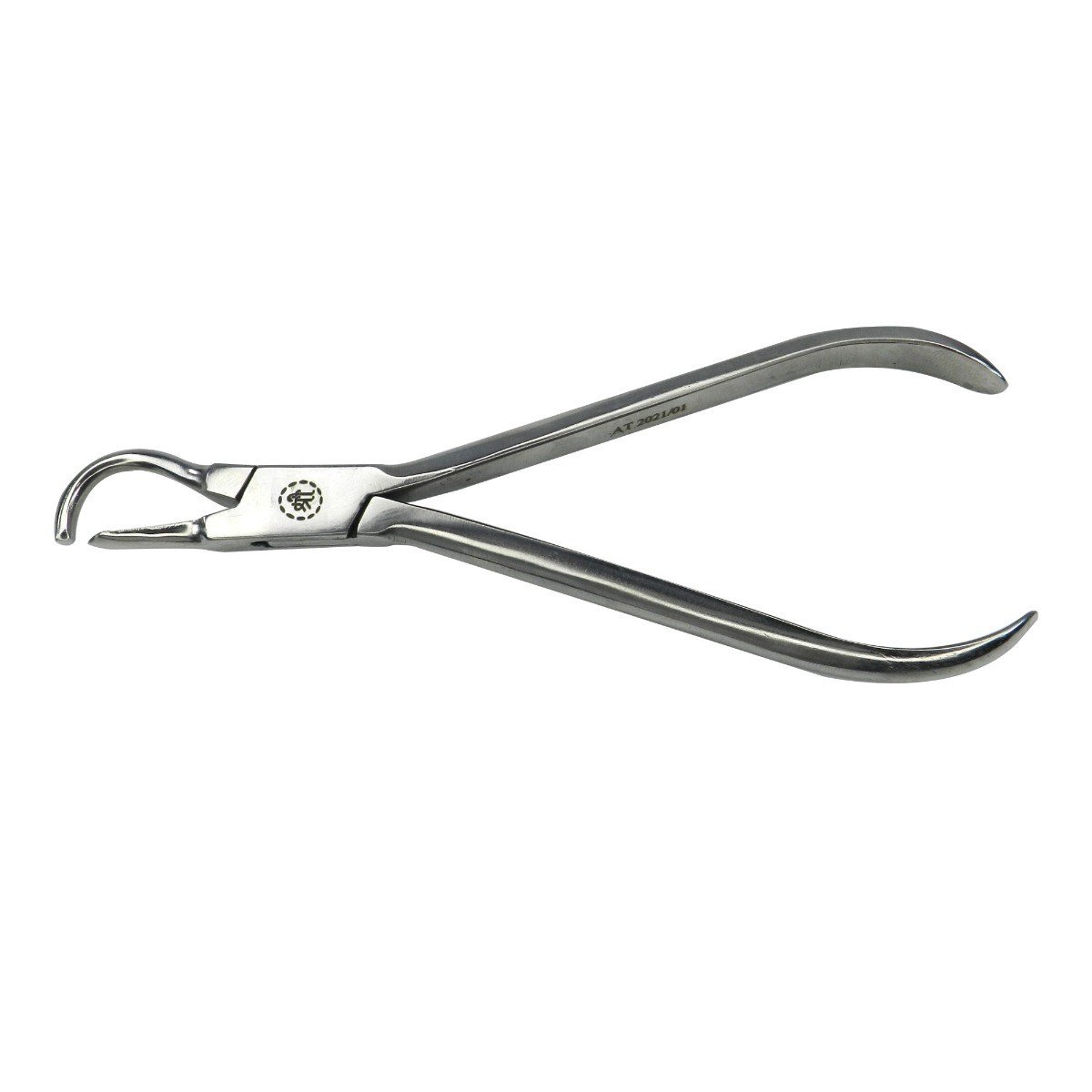 Shree Orthodontics Posterior Band Remover used for debanding in orthodontic procedures, showing the dental tool in use.