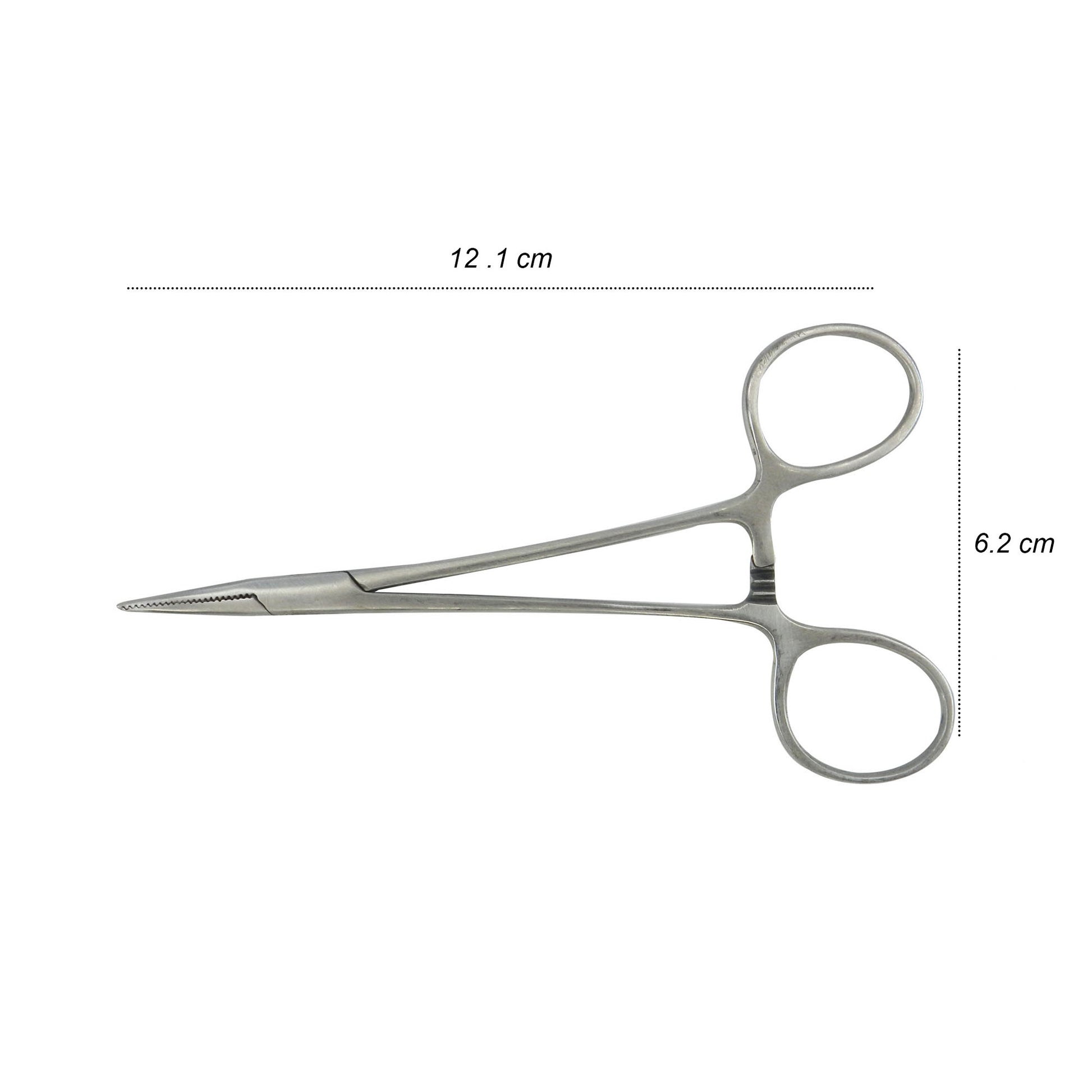 Curved Shree Artery Forceps by Shree Orthodontics, surgical forceps used for gripping and holding arteries during procedures.