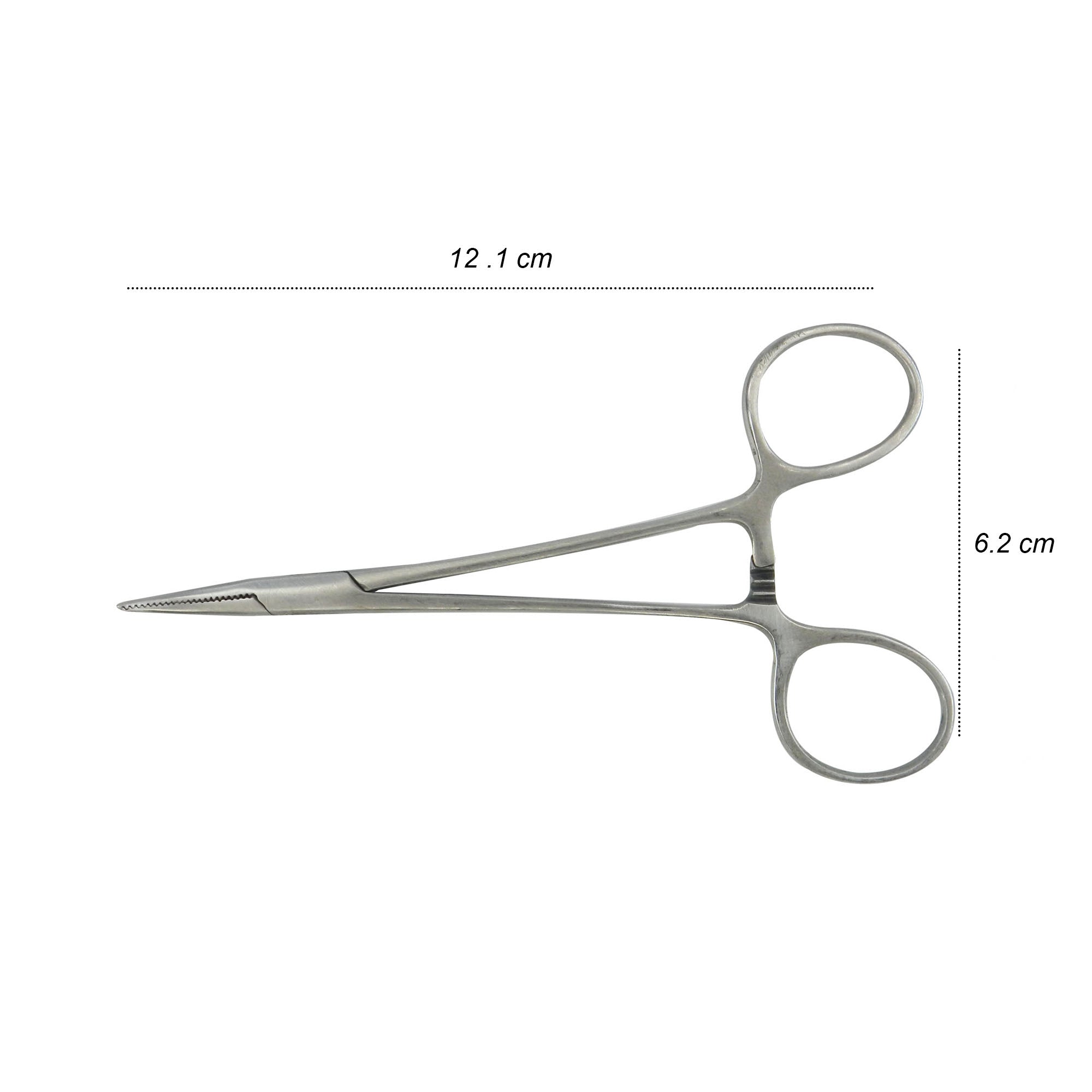 Curved Shree Artery Forceps by Shree Orthodontics, surgical forceps used for gripping and holding arteries during procedures.