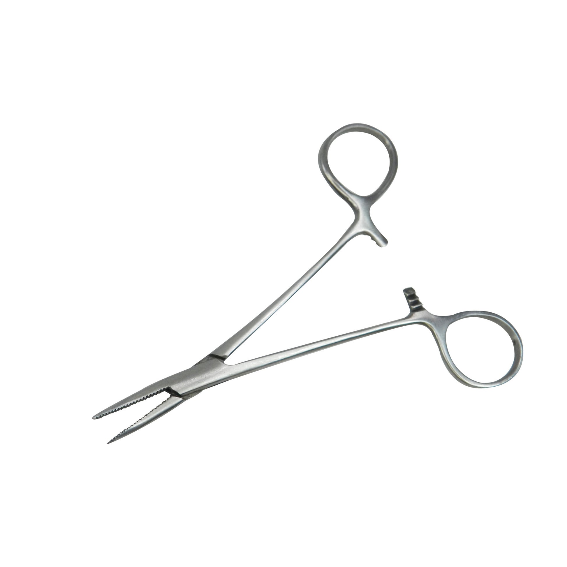 Curved Shree Artery Forceps by Shree Orthodontics, stainless steel surgical forceps for precise artery clamping and handling.
