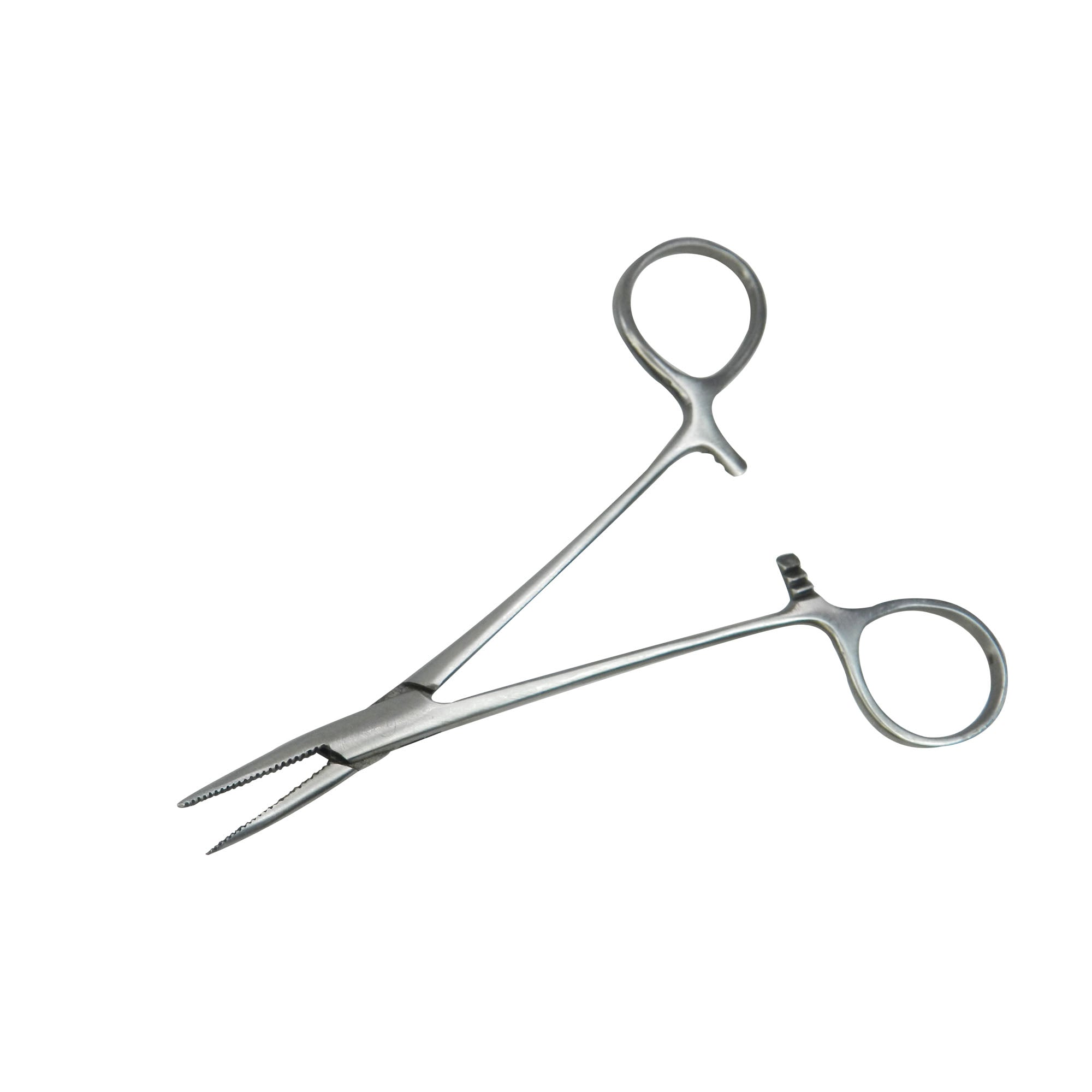 Curved Shree Artery Forceps by Shree Orthodontics, stainless steel surgical forceps for precise artery clamping and handling.