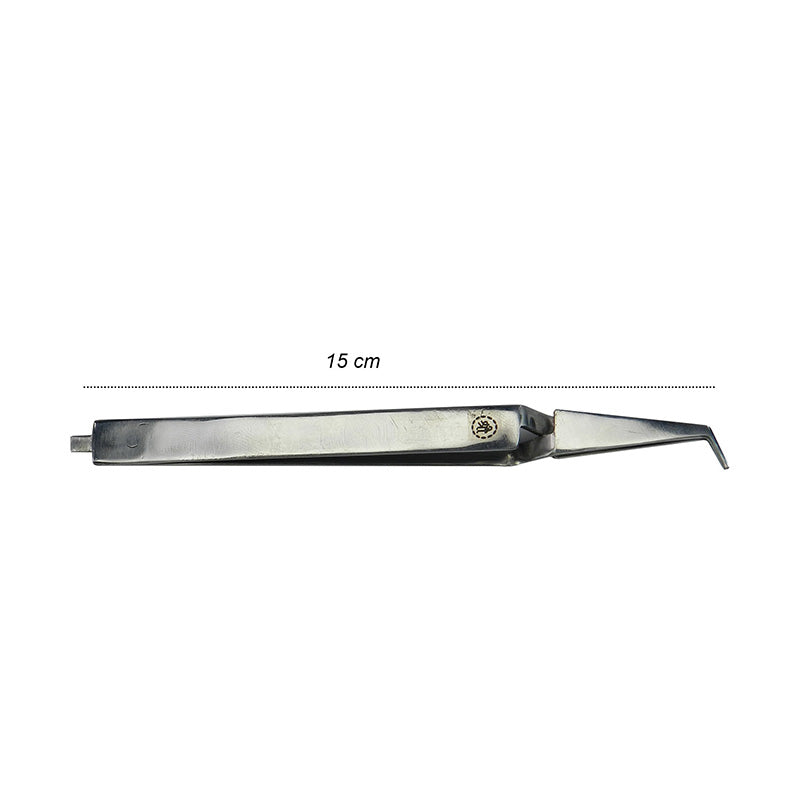 Shree Orthodontics posterior tweezer tips for bracket holder, featuring precision forceps and tweezers for dental orthodontic work.