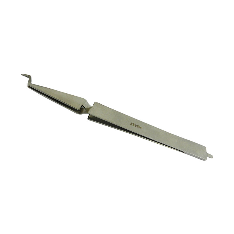 Shree Buccal Tube Holder forceps from Shree Orthodontics, designed for secure placement of orthodontic buccal tubes in dental procedures.