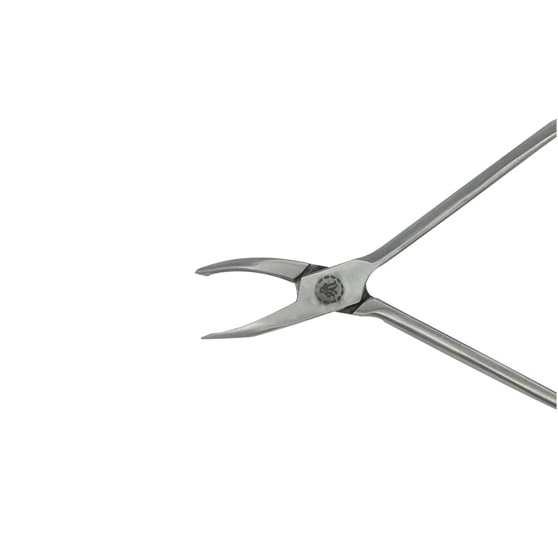 Shree How Style Curved Plier by Shree Orthodontics, a dental orthodontic tool with a curved design for precise wire bending.