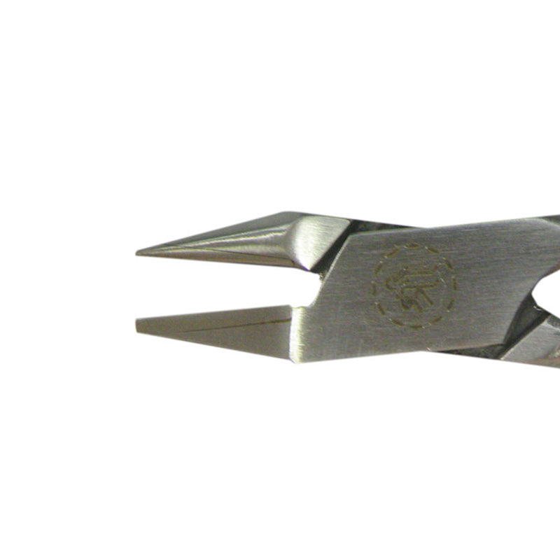 Shree Orthodontics light wire and bird beak plier with grooved short jaws, used for precise wire bending and manipulation.